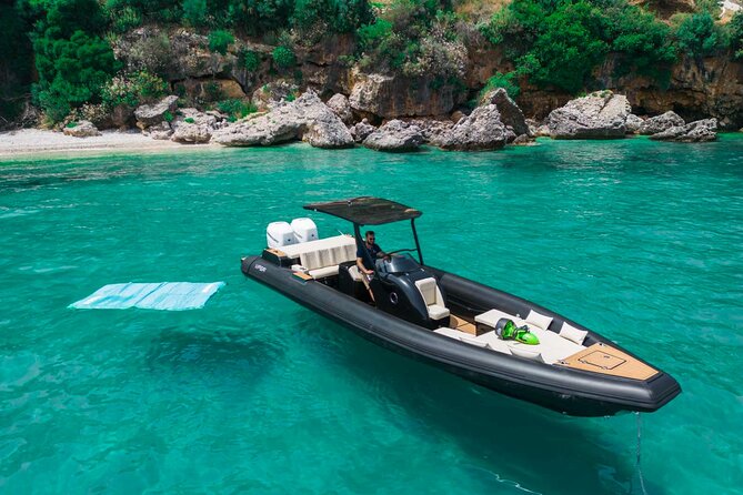 Paxos, Antipaxos and Bluecaves Private Speedboat Tour - Key Points