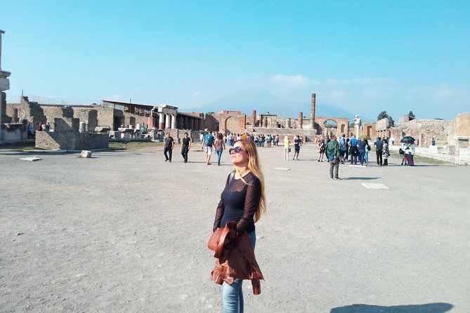 Pompeii Skip-The-Line and Naples From Sorrento or Positano or Amalfi or Salerno - Key Points