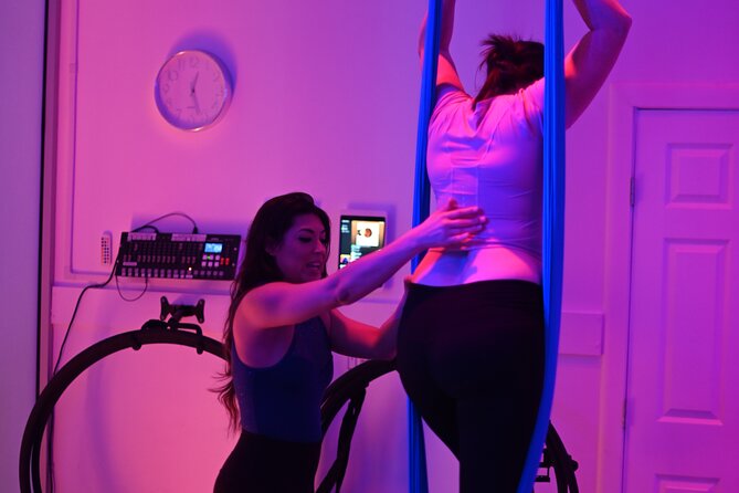 Private Aerial Party for up to 15 People at Sofly Social ATX - Key Points