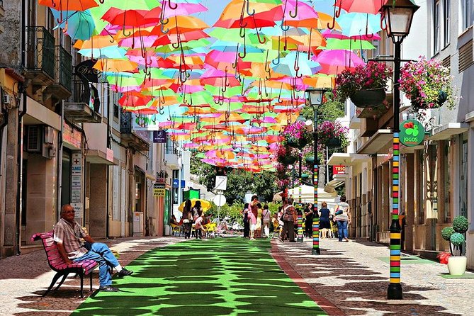 Private Coastal Journey (Obidos, Nazaré) to Águeda Art Umbrellas - Key Points