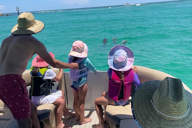 Private Crab Island Pontoon Charter With Inflatables - Good To Know