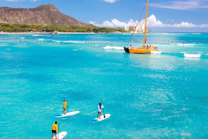 Private Group SUP Duo by Waikiki Beachboys at the Royal - Meeting Location Details