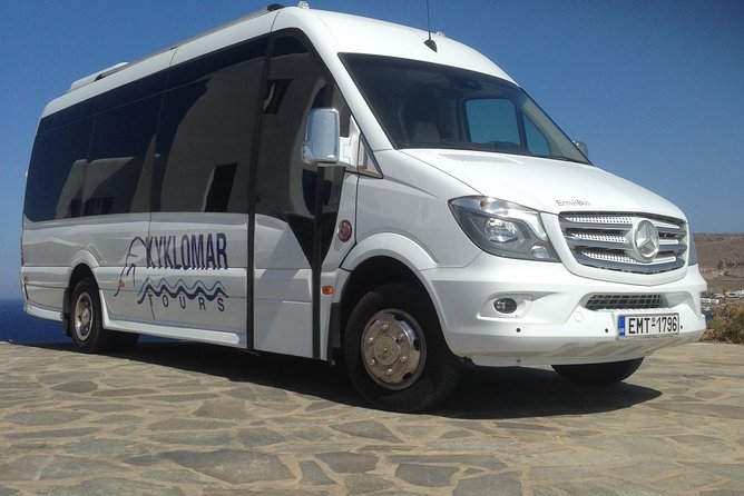 Private Mykonos Transfers up to 15 Persons - Key Points
