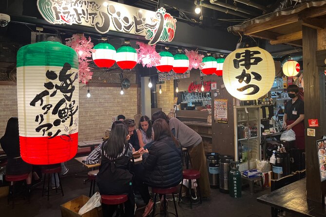 Private Osaka Food and Bar in Namba With 3 Drinks and Dishes - Tour Itinerary