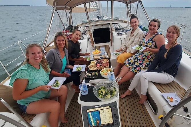 Private Sunset Sailing With Dolphin and History Tours on Mystique - Key Points