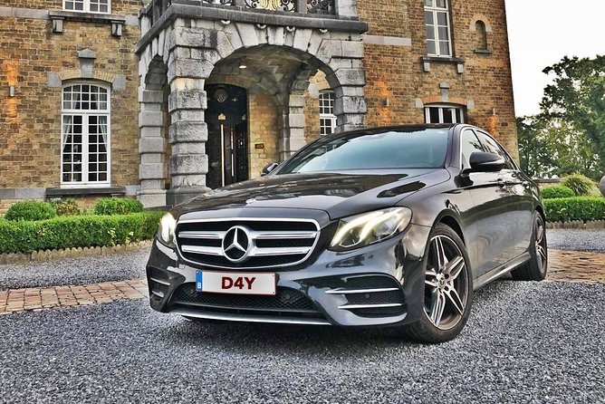 Private Transfer From BRU Airport - BRUssels GO BACK MB E-Class 3 PAX - Key Points