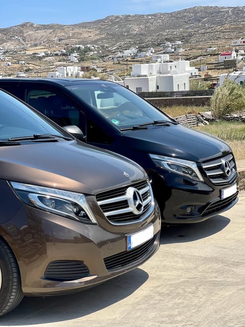 Private Transfer To Mykonos Beach Clubs With Luxury VAN - Good To Know