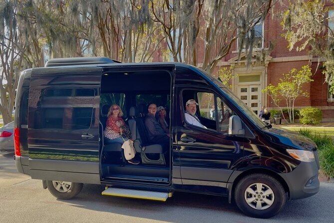 Private Transportation Available in Charleston in a 2021 Mercedes Sprinter Van