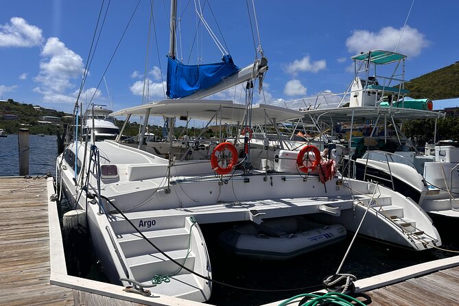 Private USVI Sailing Catamaran Charter - Key Points