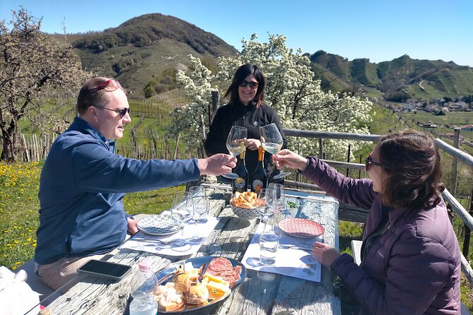 Prosecco Tasting and Lunch on the Hills. Private Tour From Venice - Key Points