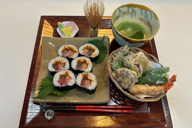 Seafood Rolls and Tempura Cooking Class With Matcha in Hokkaido - Good To Know