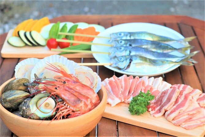 Seawater Fishing Pond and Hamayaki Grill BBQ Experience - Overview of the Experience