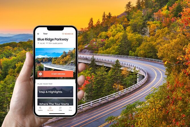Self-Guided Audio Driving Tour in Blue Ridge Parkway