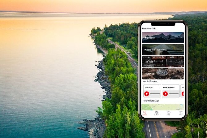 Self-Guided Audio Tour Lake Superior North Shore - Overview