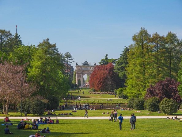 Sempione Park and Its Milanese Eiffel Tower With a Panoramic Aperitif - Key Points