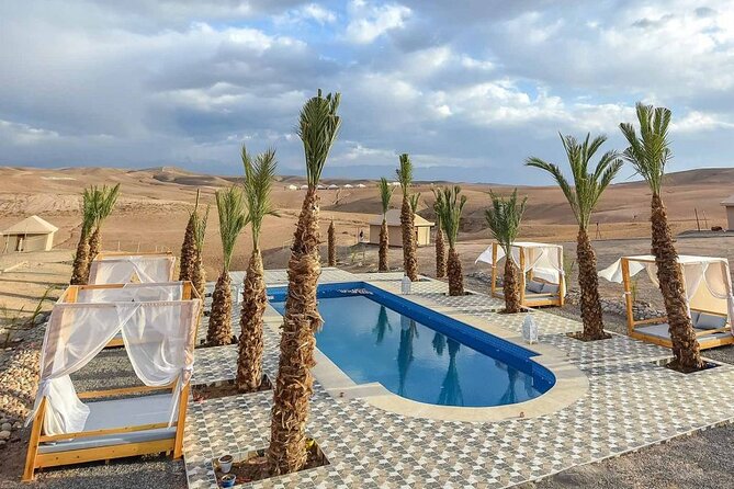 Shared Excursion From Marrakech to Agafay Desert With Dinner and Camel Ride - Key Points