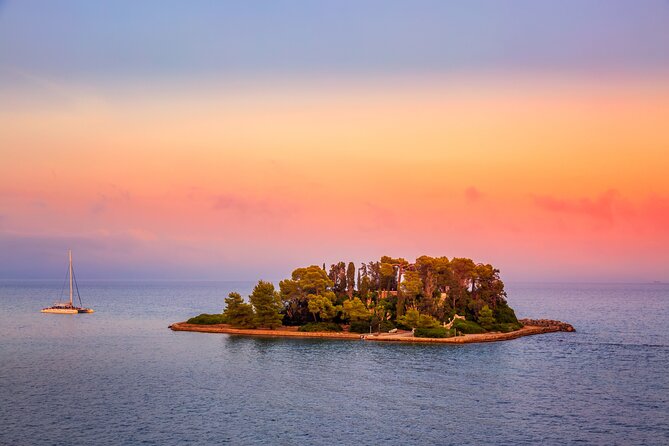 Sunset Boat Trip to Mouse Island Corfu - Key Points