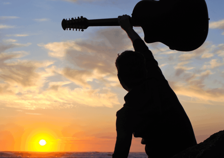 Sunset to Corsican Song