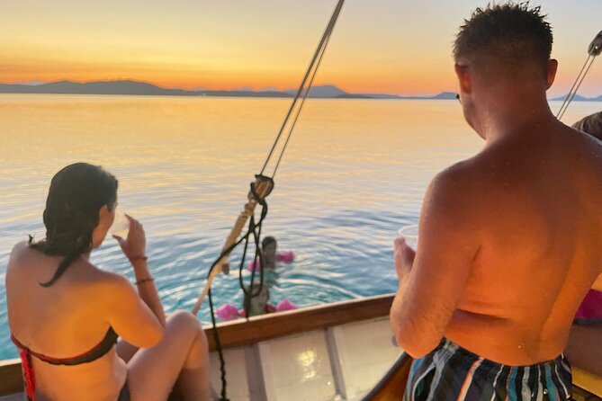 Sunset Tour on Vintage Sailing Ship to Tavolara.