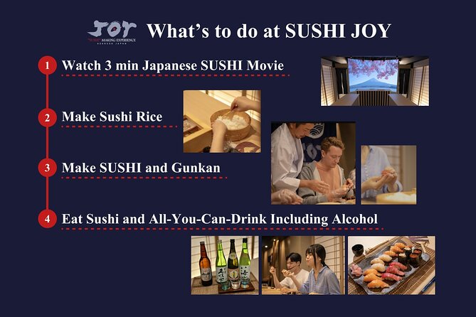 Sushi Making Tokyo｜Joy ASAKUSA -（Taught by Real Chef） - Key Points