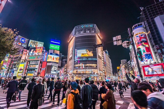 Tokyo Private Night Tour by Car/Van - English Speaking Chauffeur - Key Points