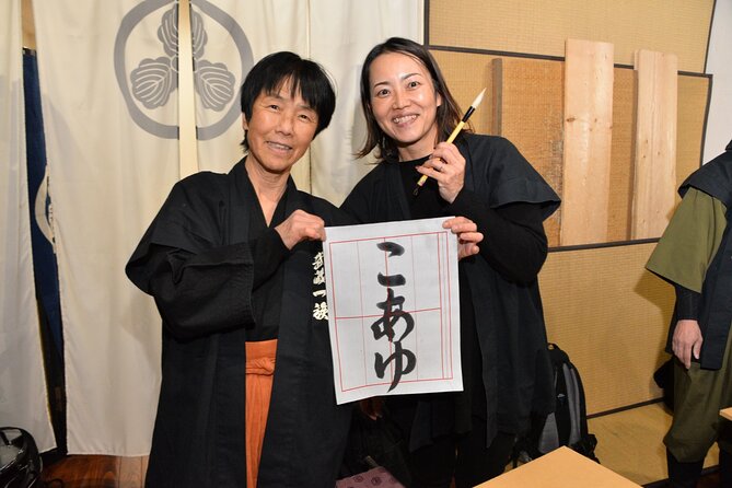 Tokyo: Shodo (Calligraphy) as Shinobi Samurai Culture, 90-min - Key Points