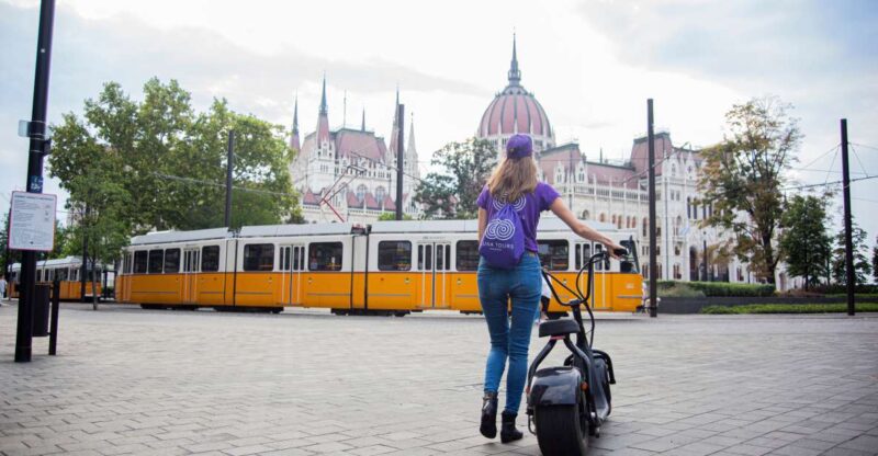 Top Sights of Pest Downtown on E-Scooters Incl. Parliament - Good To Know