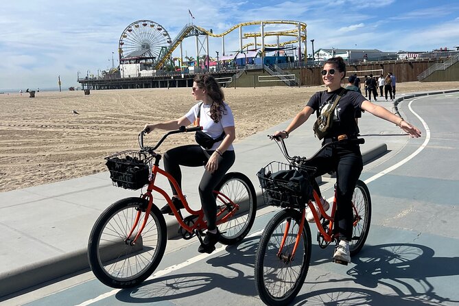 Venice and Santa Monica French Bicycle Tour - Key Points