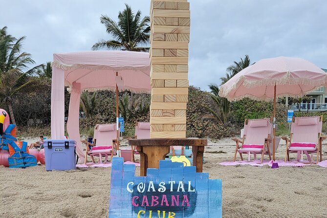 West Palm Beach Day: Cabana, Beach Chairs, Yeti, JBL, Towels + - Beachside Oasis: Cabana and Beach Chairs