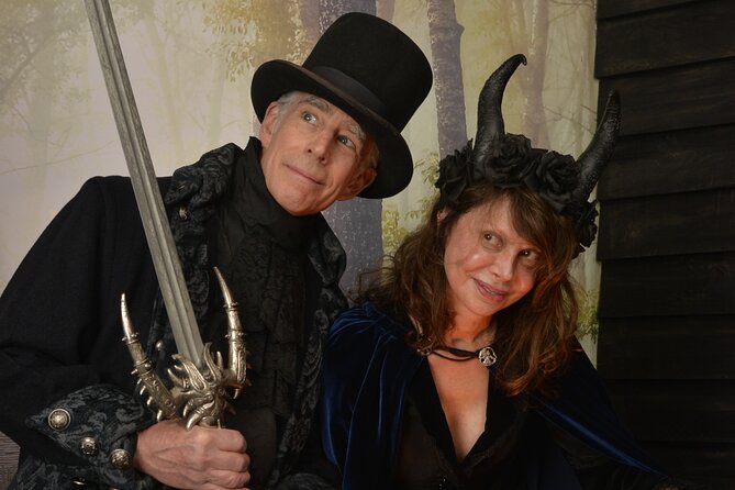 Witch Costume Photo Shoot - Olde Salem Village Theatrical Set - Good To Know