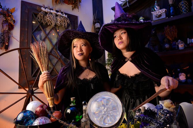 Witch Costume Photo Shoot - Witch Cottage Theatrical Set - Good To Know