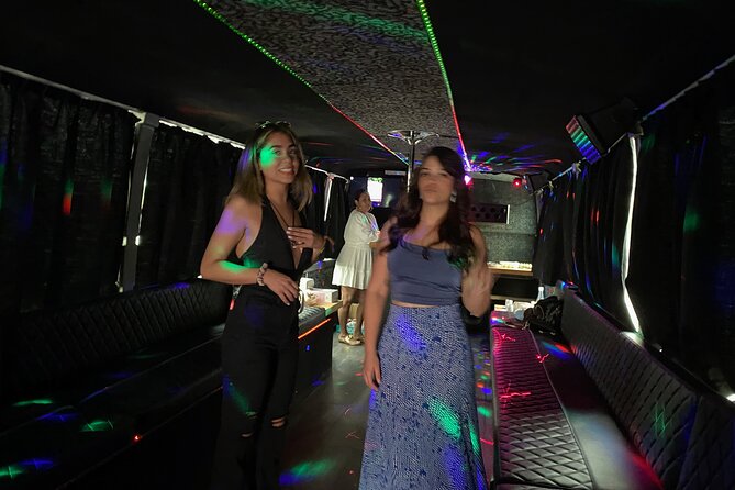 2-hour Party Bus Traveling to Miami Downtown, Brickell and Little Havana