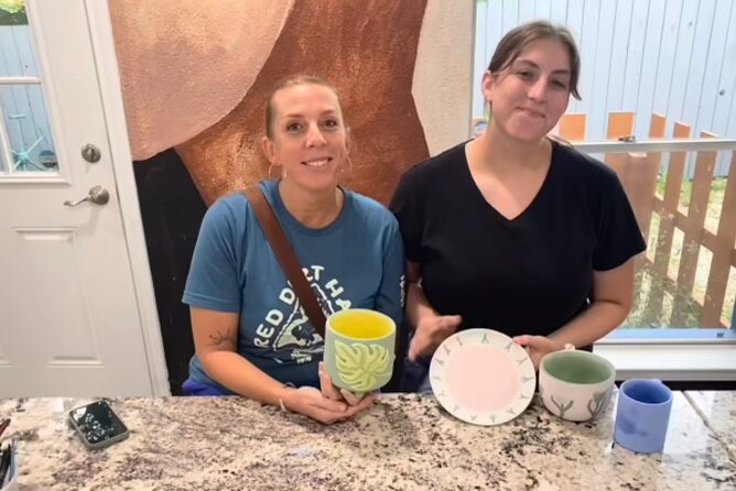 Bisque Glazing Workshop in Texas