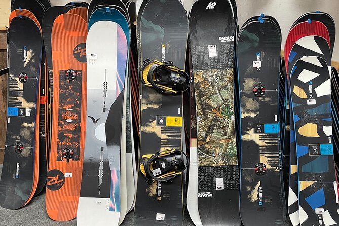 Demo Snowboard Rental Package for Snowbasin and Powder Mountain