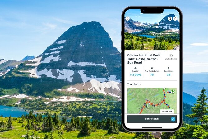 Glacier National Park 4 Tour Bundle GPS Driving Audio Tour