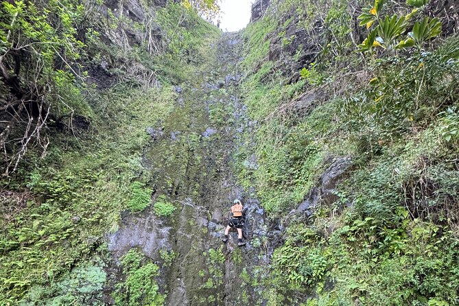Hawaii Oahu Canyon Rappel & Hike Expedition Tour