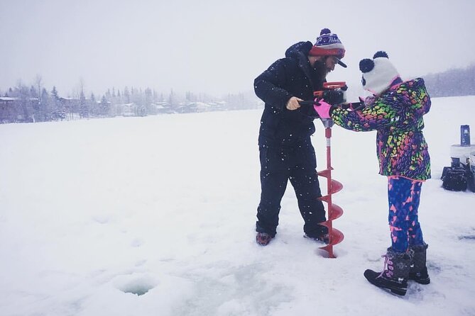 Ice Fishing Experience in Anchorage