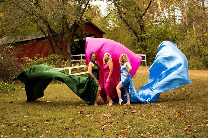 Private Flying Dress Photo Session in St. Louis