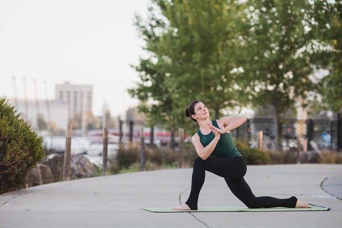Silent Disco Style Yoga Class in Lake Merritt Pergola