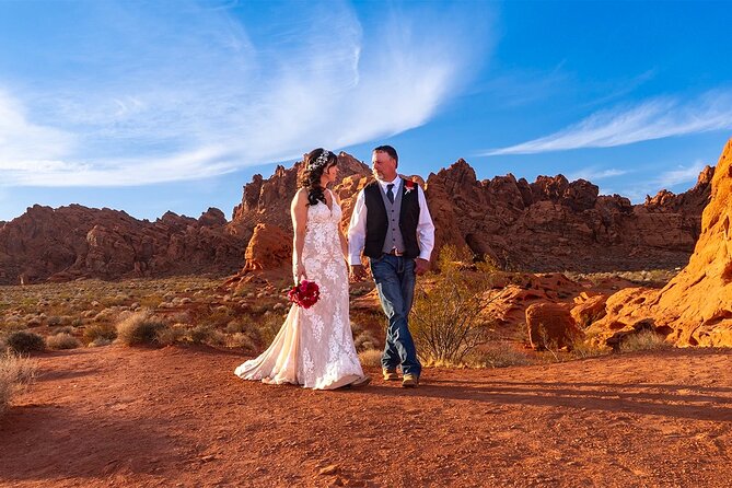 Wedding With Photographer in the Valley of Fire - Wedding Package Details