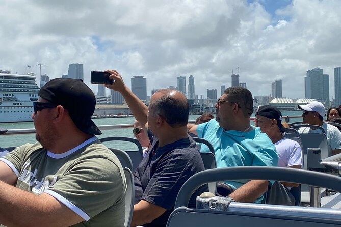 90 Min Miami Boat Tour, 60 Minute Jet Ski & Pontoon Ride & Double Decker Tour - Included Activities