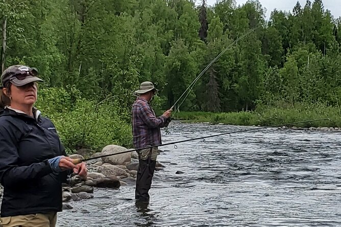 Anchorage Guided Fly-fishing - Group Size and Accommodations