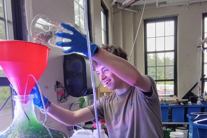Aquarium Behind the Scenes at Sitka - Hands-On With Lab Equipment
