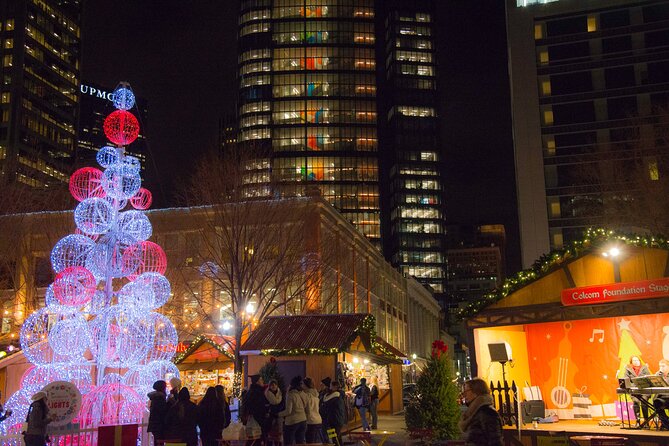 Christmas Sparkle: A Festive Journey Through Pittsburgh - Strolling Through the Festive Holiday Village