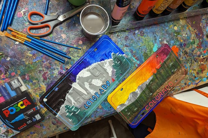 Colorado or Bust! Painted License Plate Class - Meeting Point and Accessibility