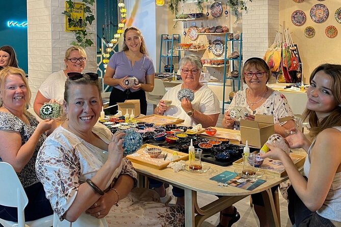 Dallas Mosaic Art Turkish Lamp Workshop - Meeting and End Point