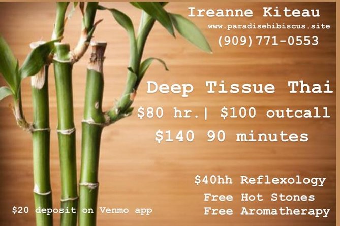 Deep Tissue Thai Massage - What to Expect During Your Session