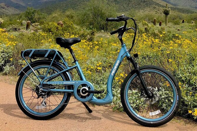 Electric Bike Rental in North Scottsdale Arizona - Included Amenities for Renters