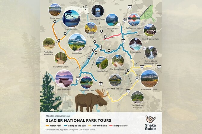 Glacier National Park in Two Medicine With Audio Guided Tour - Booking Your Tour
