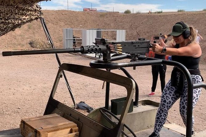 Machine Gun Shooting Experience General Package - Inclusions and Gear Provided